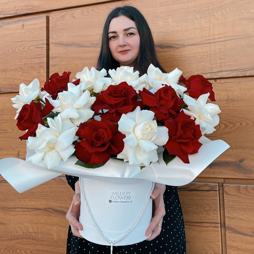 Цветы в коробке